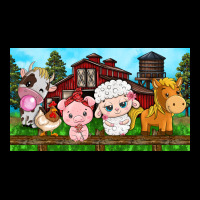 Cute Farm Animals Heavy Core Tee | Teevron