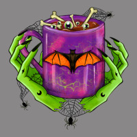 Halloween Coffee Cup With Hands Vintage Tee | Teevron