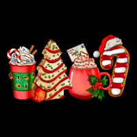 Christmas Tree Cake And Coffee Cups Ado Zipper Hoodie | Teevron