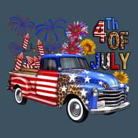 Western Truck Fourth Of July America Urban Heavy Tee | Teevron