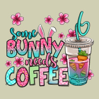 Some Bunny Needs Coffee Easter Heavy Core Tee | Teevron