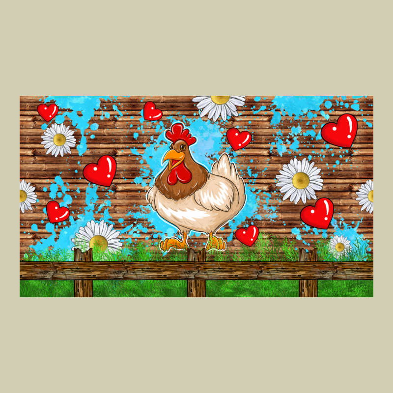 Cute Chicken Heavy Core Tee by TumblerDesignByShophia | Teevron