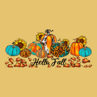 Hello Fall Pumpkin Sunflower Premium Sweatshirt | Teevron