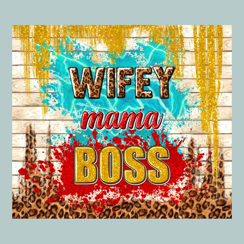 Wifey Mama Boss Heavy Core Tee by TumblerDesignByShophia | Teevron