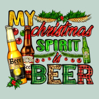 My Christmas Spirit Is Beer With Beer Bottles Zipper Hoodie | Teevron