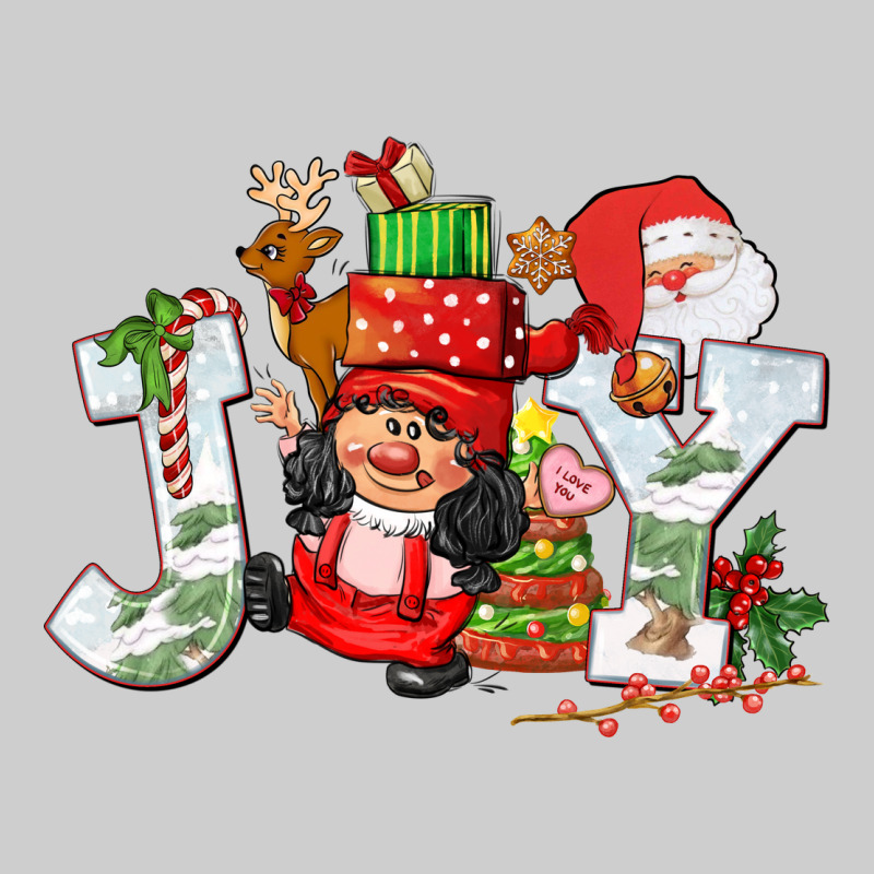 Christmas Joy Girl Gnome Premium Tee by CowGirlArtShop | Teevron