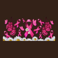 Cancer Ribbon With Daisy Heavy Core Tee | Teevron