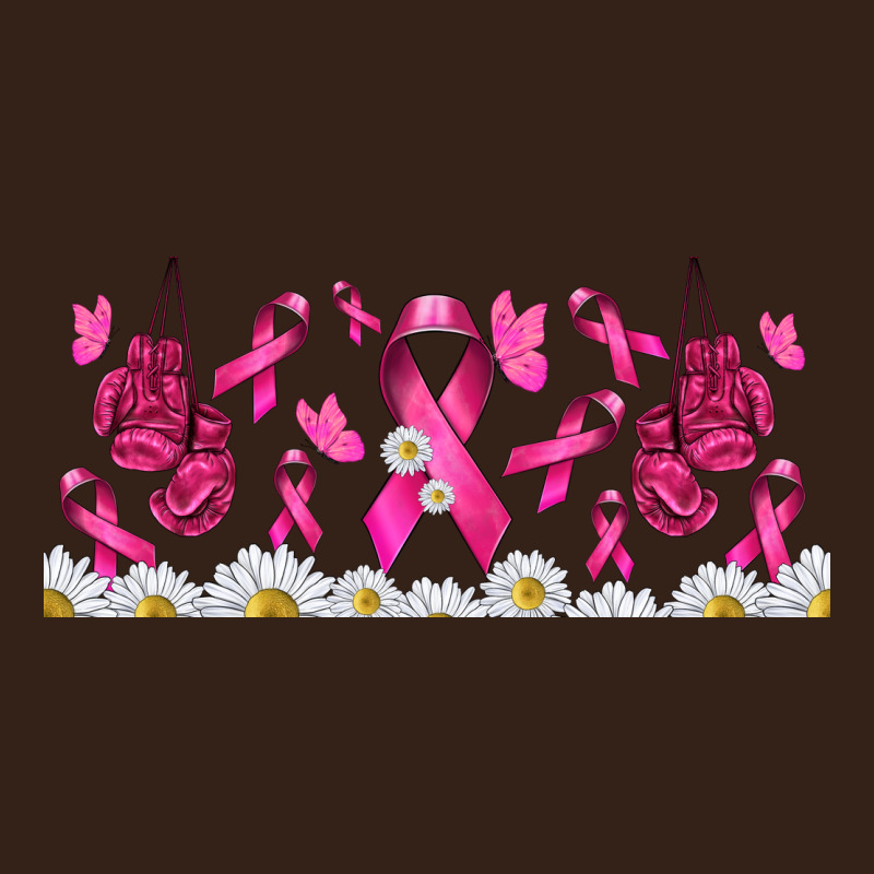 Cancer Ribbon With Daisy Heavy Core Tee by TumblerDesignByShophia | Teevron