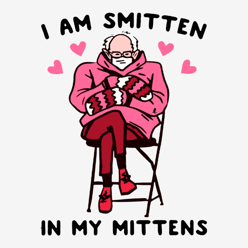 Funny I Am Smitten In My Mittens Bernie Urban Hoodie by artisFamous | Teevron