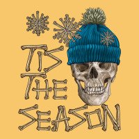 Skull Tis The Season Winter Vintage Hoodie | Teevron
