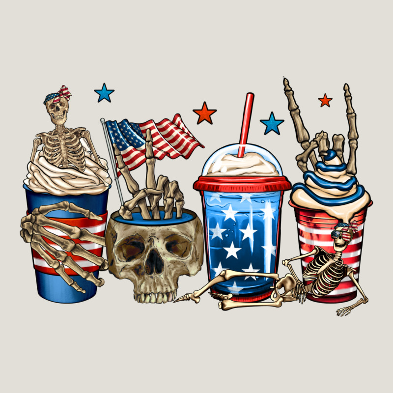 4th Of July Skeleton Coffee Cups Heavy Core Tee by Jasminsmagicworld | Teevron