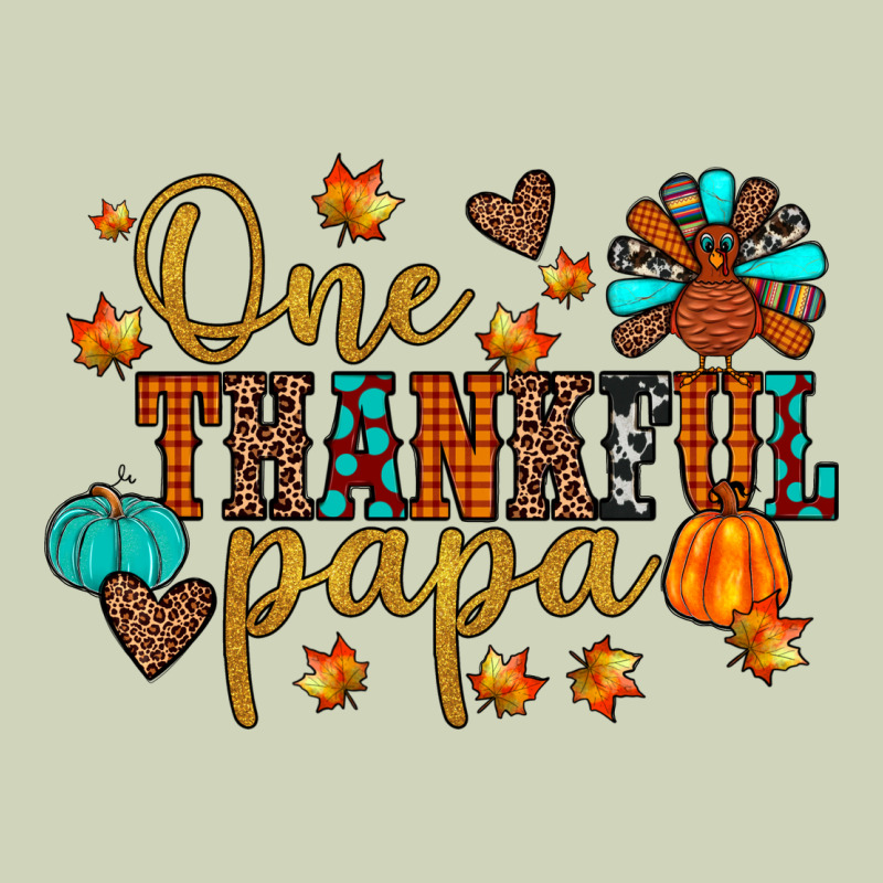 One Thankful Papa Heavyweight Hoodie by JahusDesignShop | Teevron
