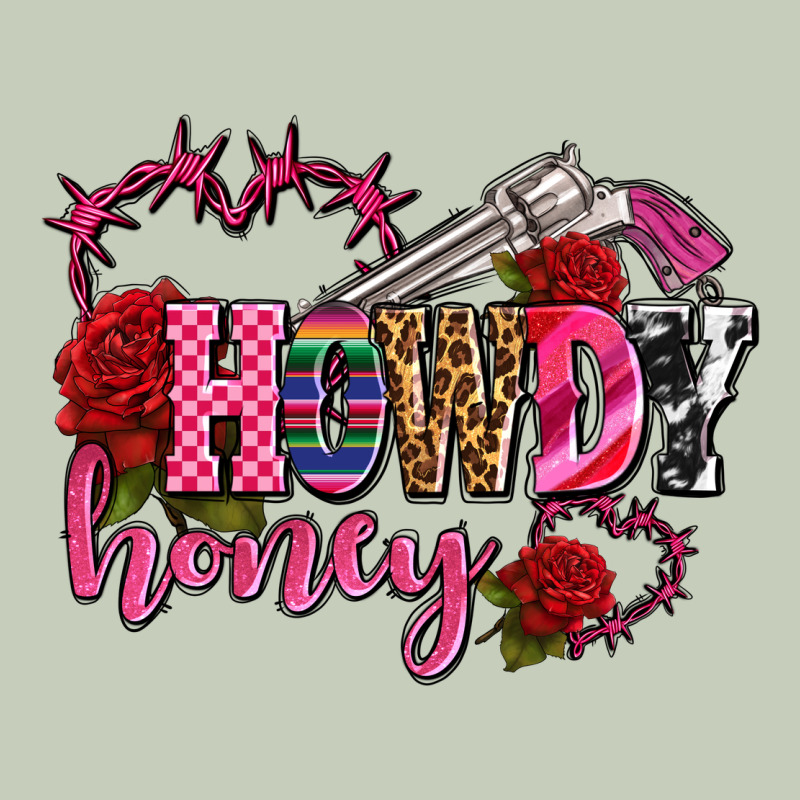 Howdy Honey Rose Olivia Ladies Tee by OliviaCreatesArt | Teevron