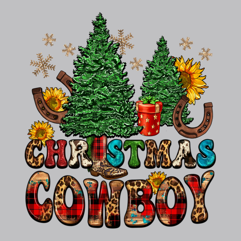 Christmas Cowboy Long Sleeve Tee by FaDigitalArtStudio | Teevron