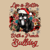 Christmas Life Is Better With A French Bulldog Heavyweight Hoodie | Teevron