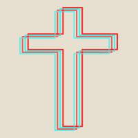 A Neon Christian Cross Urban Hoodie | Teevron