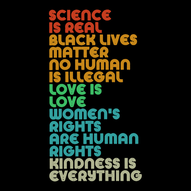 Vintage, Retro Science Is Real, Black Lives Matter Urban Hoodie by artisFamous | Teevron