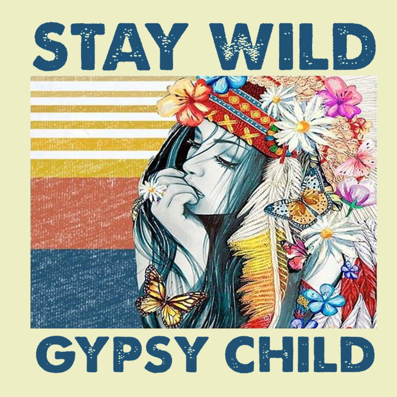 Stay Wild Gypsy Child Letter Rainbow Urban Hoodie by artisFamous | Teevron