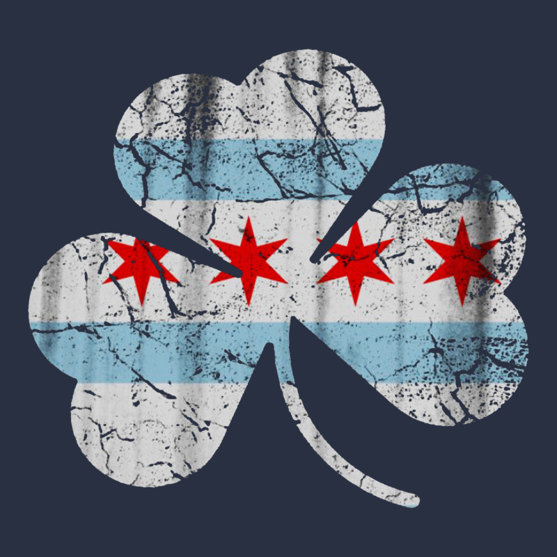Irish Chicago Flag Shamrock Urban Hoodie by artisFamous | Teevron