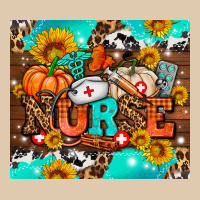 Pumpkin Nurse With Sunflower Heavyweight Sweatshirt | Teevron