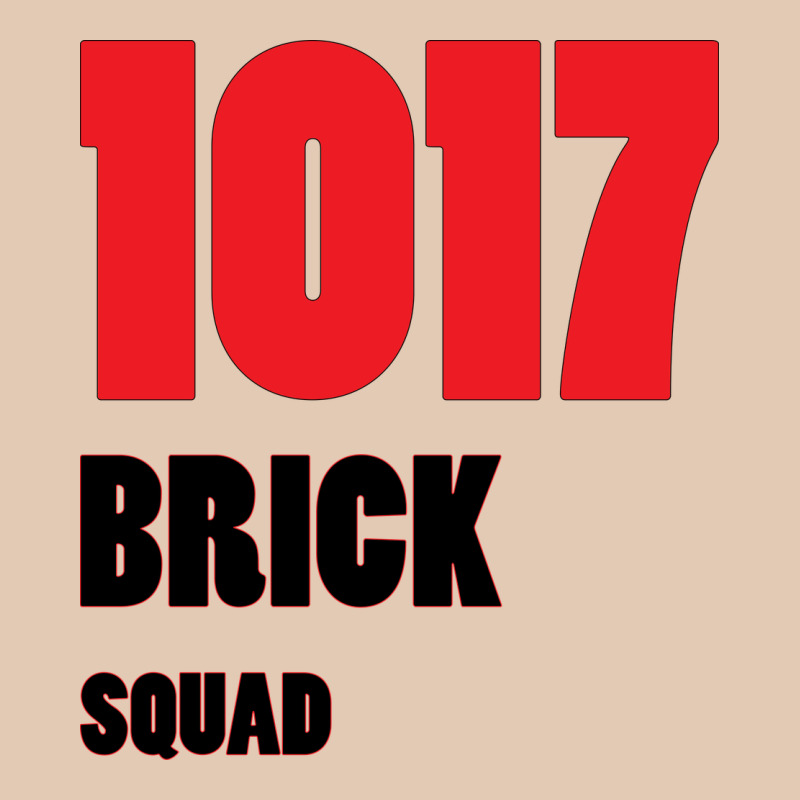 1017 Brick Squad Black Red Urban Hoodie by artisFamous | Teevron