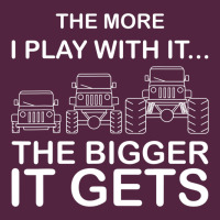 Cool The More I Play With It...the Bigger It Gets Men Women T Shirt Urban Hoodie | Teevron