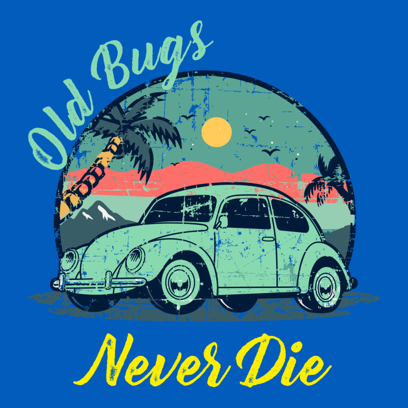 Vintage Funny Beetle Bug Distressed Classic Cars Old Bugs Never Die Urban Hoodie by artisFamous | Teevron