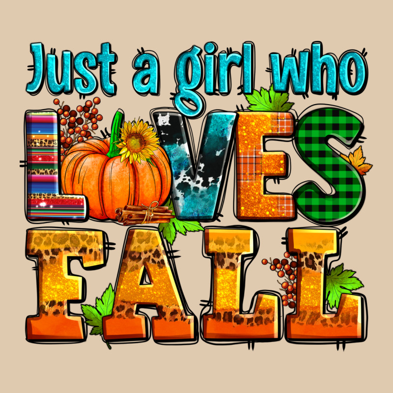 Just A Girl Who Loves Fall Heavyweight Sweatshirt by AdoDesignShop | Teevron