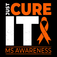Just Cure It Ms Multiple Sclerosis Awareness Urban Hoodie | Teevron