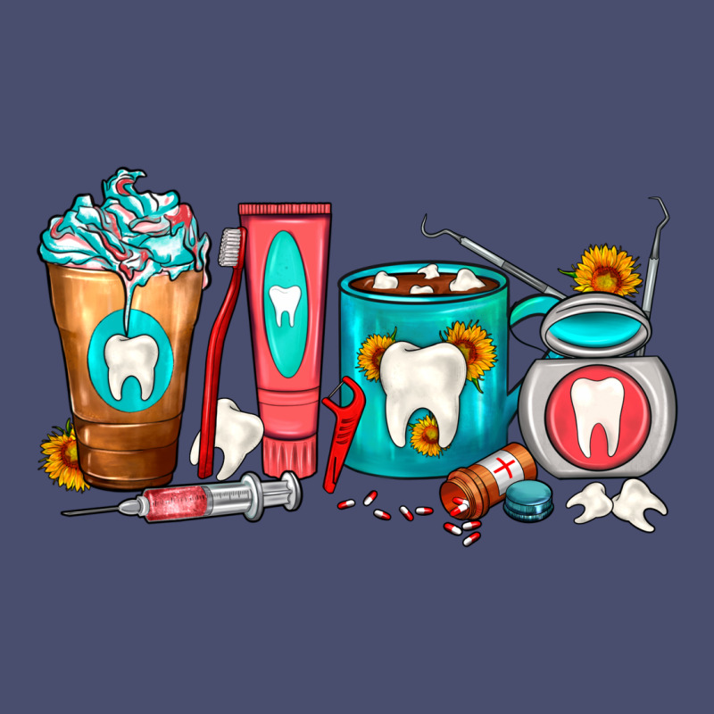 Dentist Coffee Cups Vintage Tee by FaDigitalArtStudio | Teevron