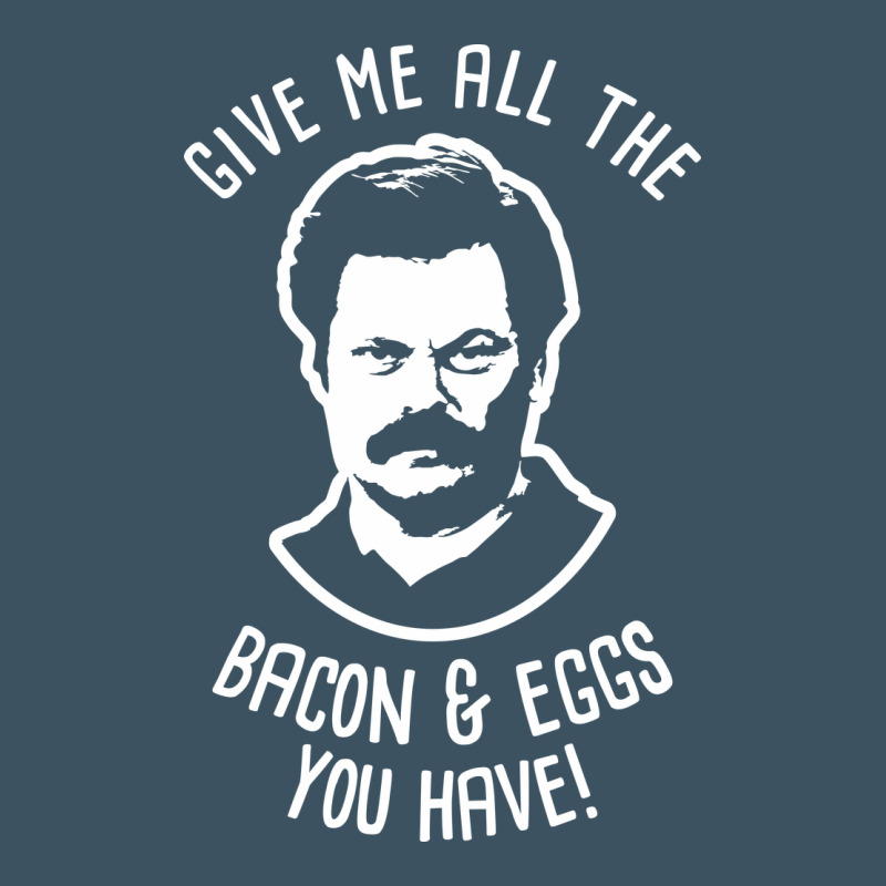 Ron Tv Show Parks Swanson - Bacon & Eggs Urban Hoodie by artisFamous | Teevron