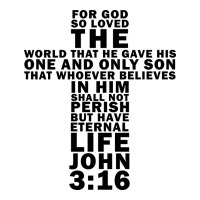 John 3:16 Bible Verse Cool Christian Church Shirts Christianity | Teevron