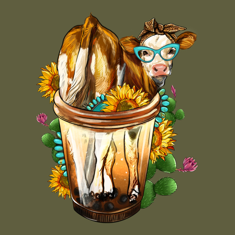 Simmental Cow Bobba Cup Vintage Tee by FaDigitalArtStudio | Teevron