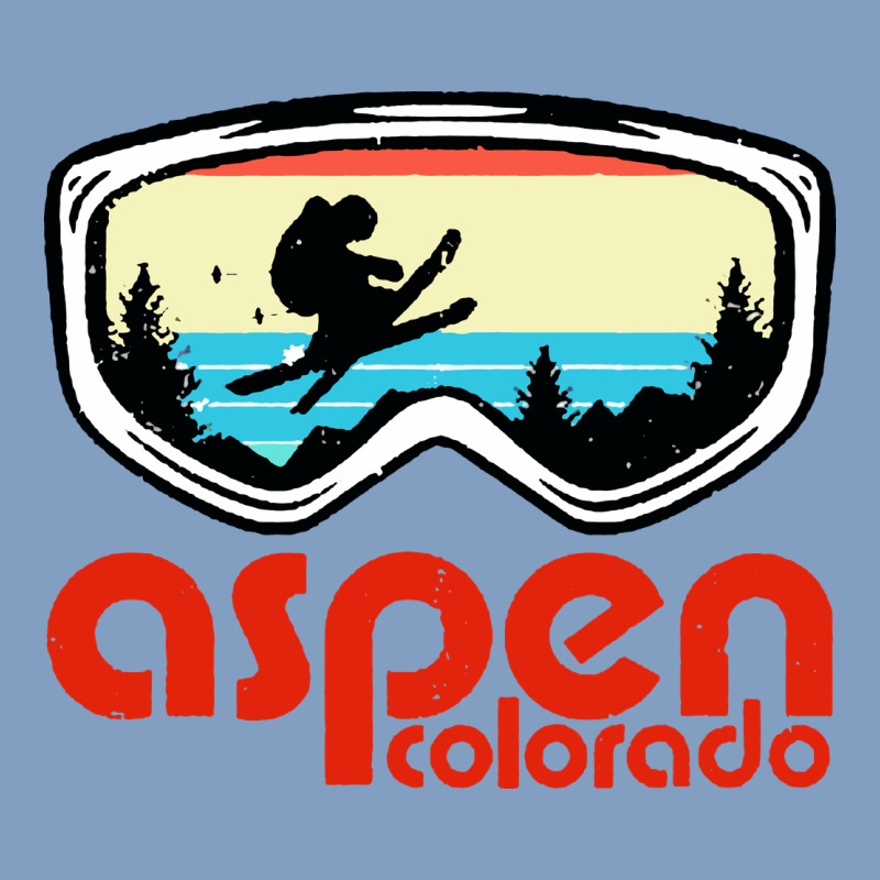 Aspen Colorado Ski Mountain Skiing Retro Vacation Urban Hoodie by artisFamous | Teevron