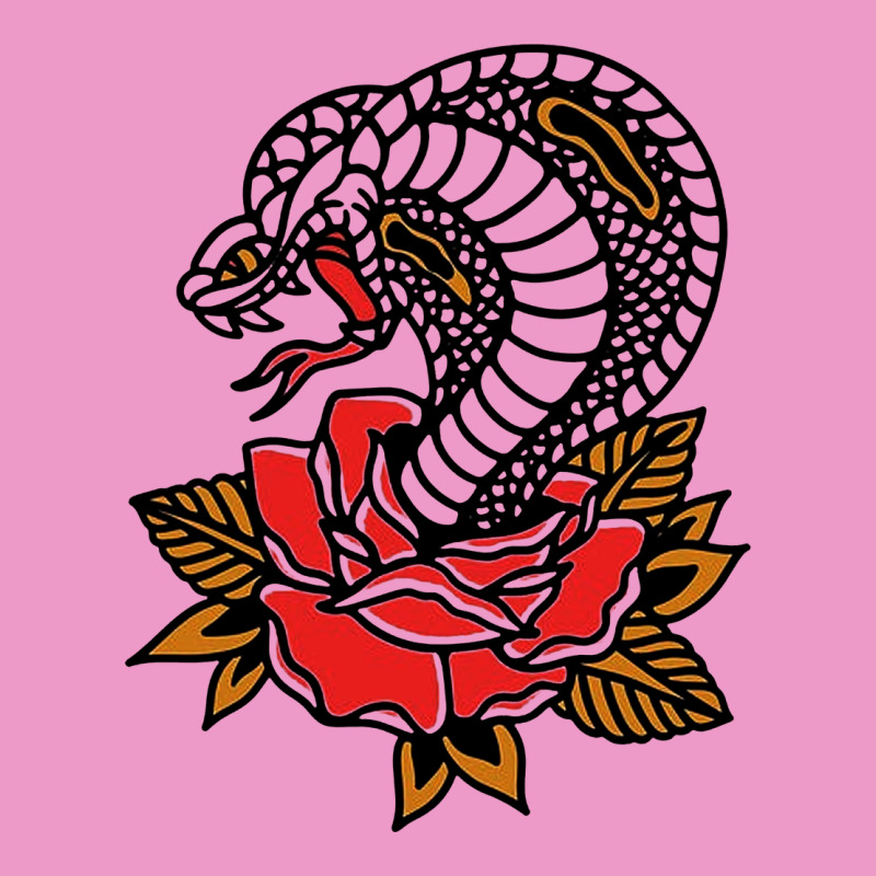 The King Cobra Snake And Rose Urban Hoodie by artisFamous | Teevron