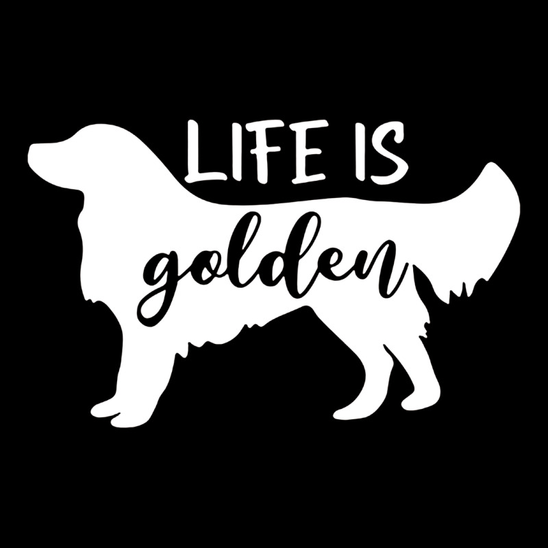 Golden Retriever - Life Is Golden White Urban Hoodie by artisFamous | Teevron
