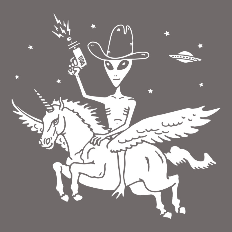 Alien Riding Unicorn  Cool Ufo Cowboy Urban Hoodie by artisFamous | Teevron