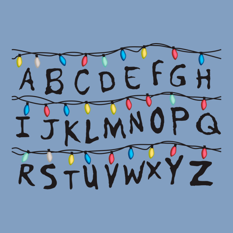 Stranger Lights Alphabet Urban Hoodie by artisFamous | Teevron