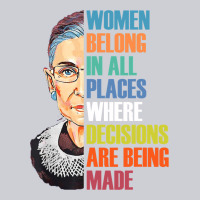 Women Belong In All Places R.u.th Bader Gins.burg R.b.g T Shirt Urban Hoodie | Teevron