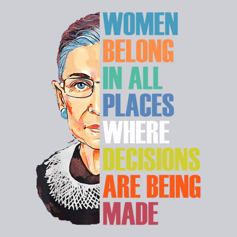 Women Belong In All Places R.u.th Bader Gins.burg R.b.g T Shirt Urban Hoodie by artisFamous | Teevron
