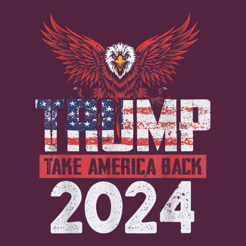 Trump 2024 Take America Back Urban Hoodie by artisFamous | Teevron