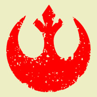 Distressed Rebel Alliance Symbol Urban Hoodie | Teevron