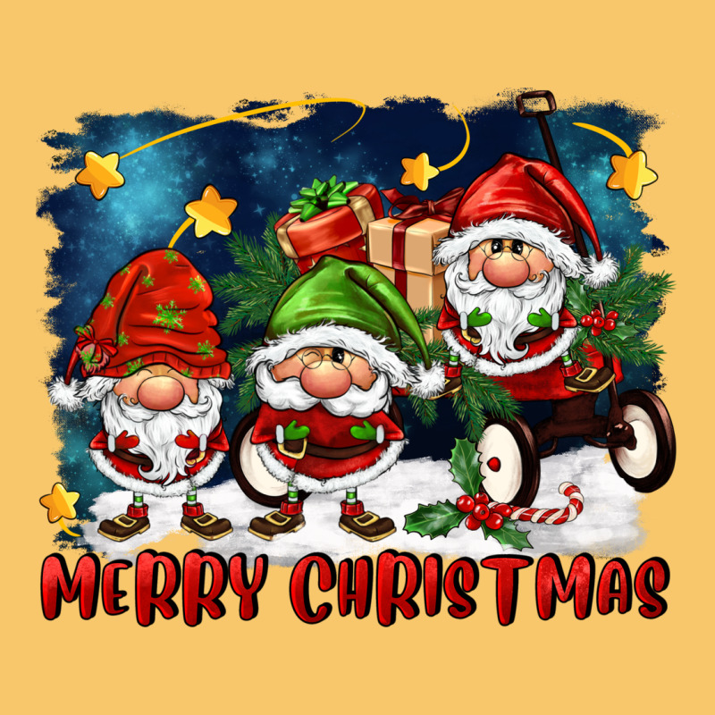 Merry Christmas Gnomies Wagon Vintage Hoodie by FaDigitalArtStudio | Teevron