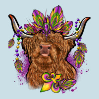 Mardi Gras Cow Ladies Tee | Teevron