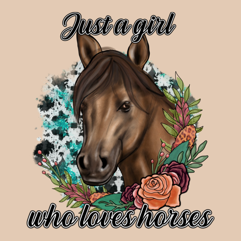 Just A Girl Who Loves Horses Urban Hoodie by artisFamous | Teevron