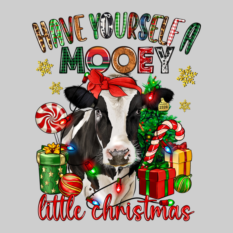 Have Yourself A Little Christmas Cow Premium Tee by CowGirlArtShop | Teevron