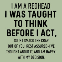 I Am A Redhead I Was Taught To Think Urban Hoodie | Teevron