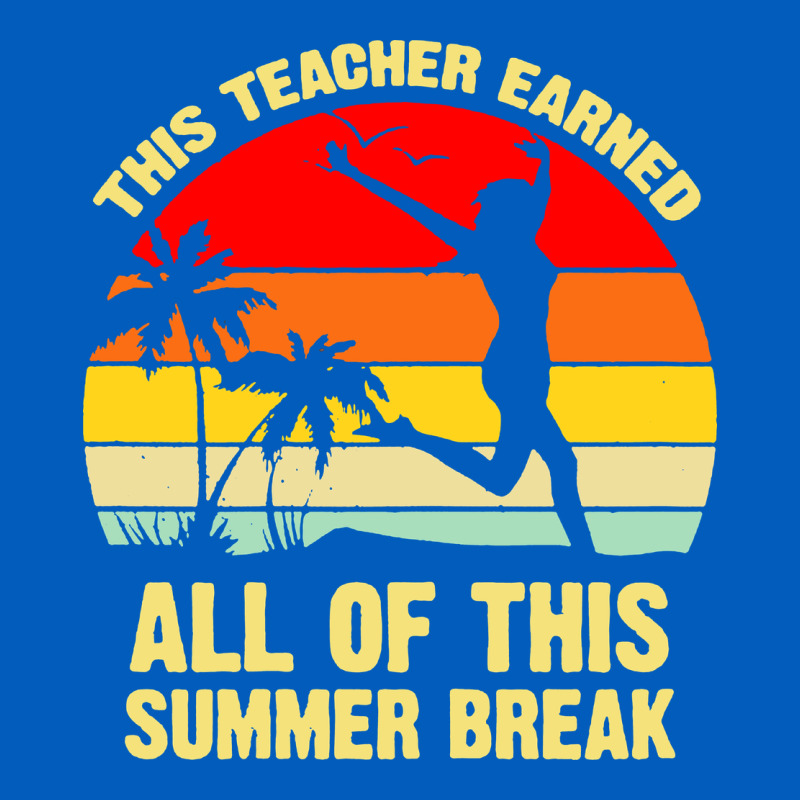 Vintage This Teacher Earned All Of This Summer Break Urban Hoodie by artisFamous | Teevron