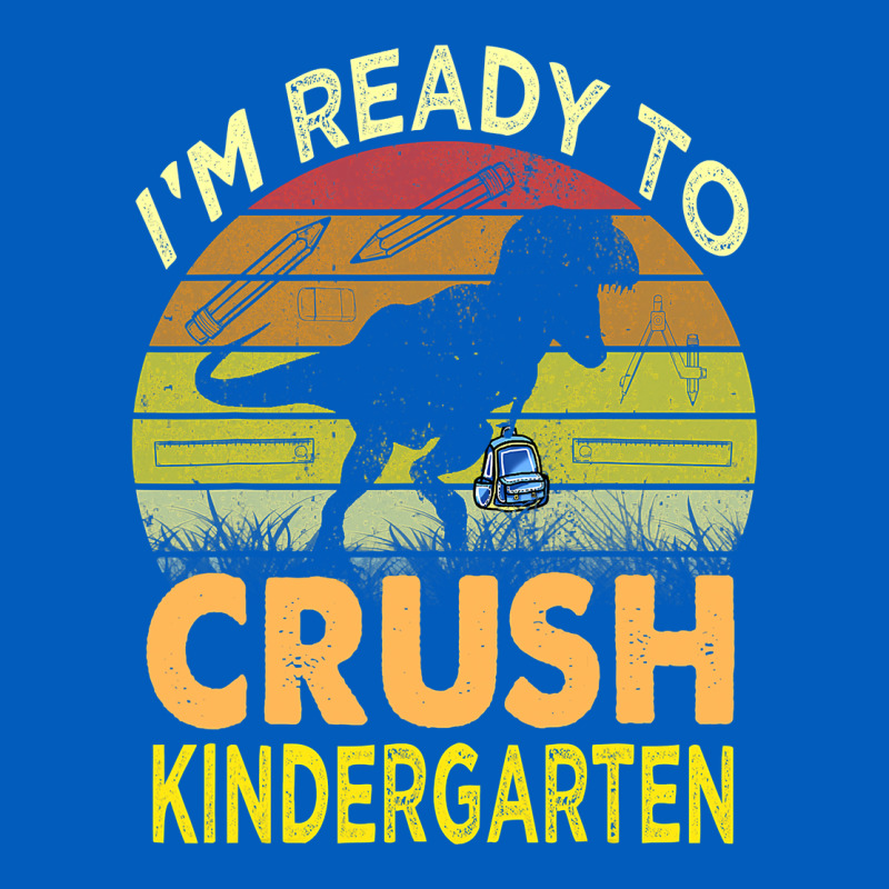 I'm Ready To Crush Kindergarten Dinosaur Back To School Kids T Shirt Urban Hoodie by artisFamous | Teevron