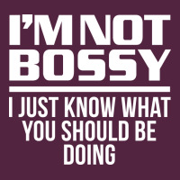 I'm Not Bossy I Just Know What You Should Be Doing Funny Urban Hoodie | Teevron